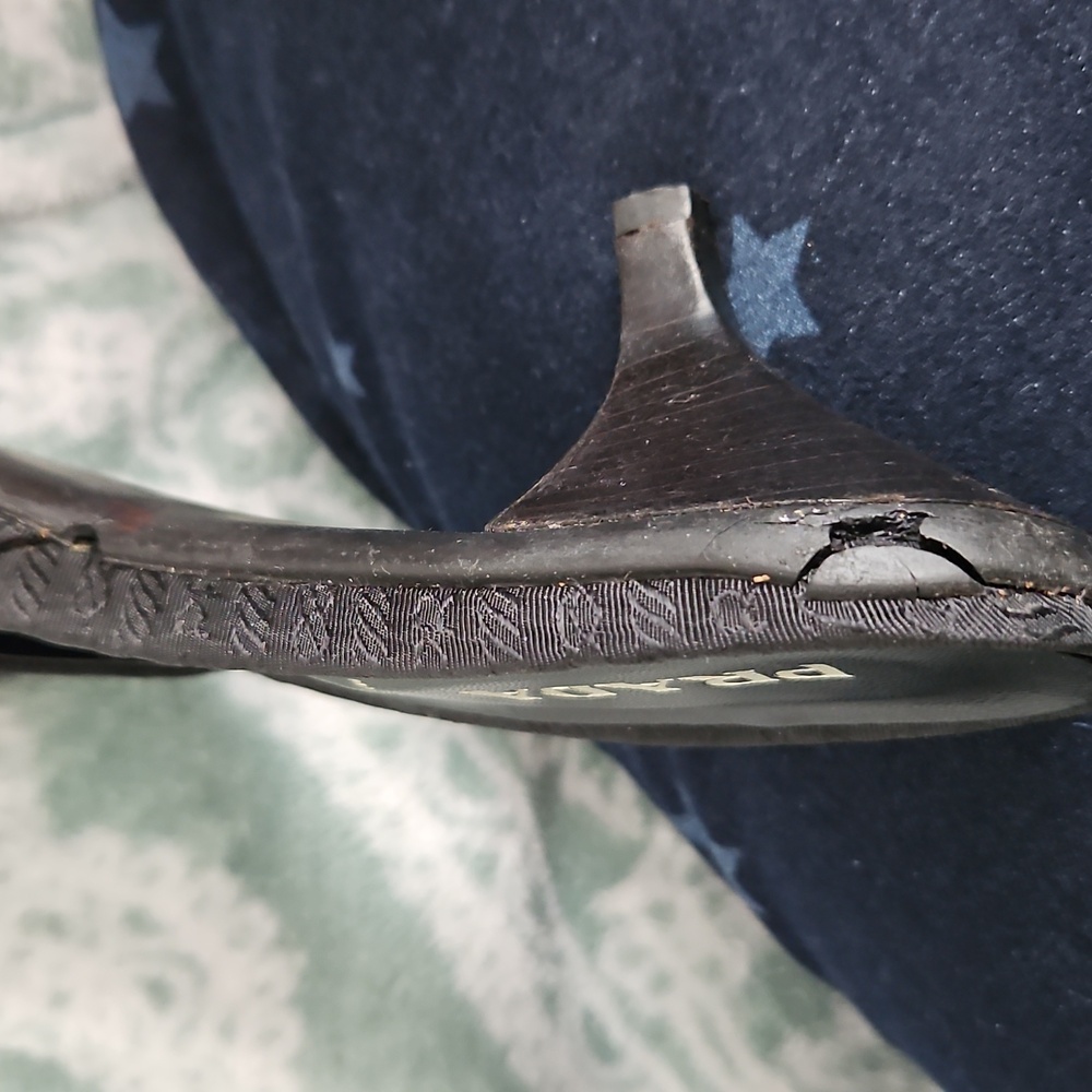 Prada Black and Tan Women's Shoes - Picture 6 of 6